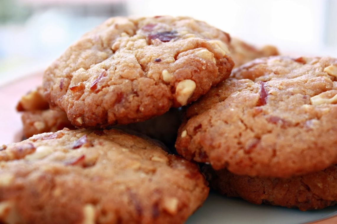 Peanut Butter and Bacon Cookies