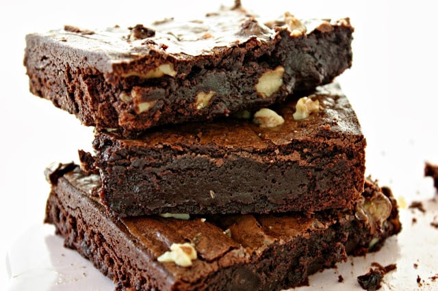 Moist Chocolate Fudge Brownies