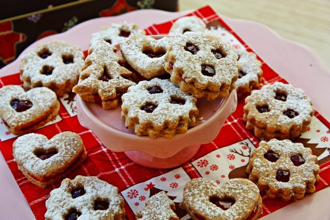 Authentic Linzer Cookies - the famous Christmas Cookie from Austria