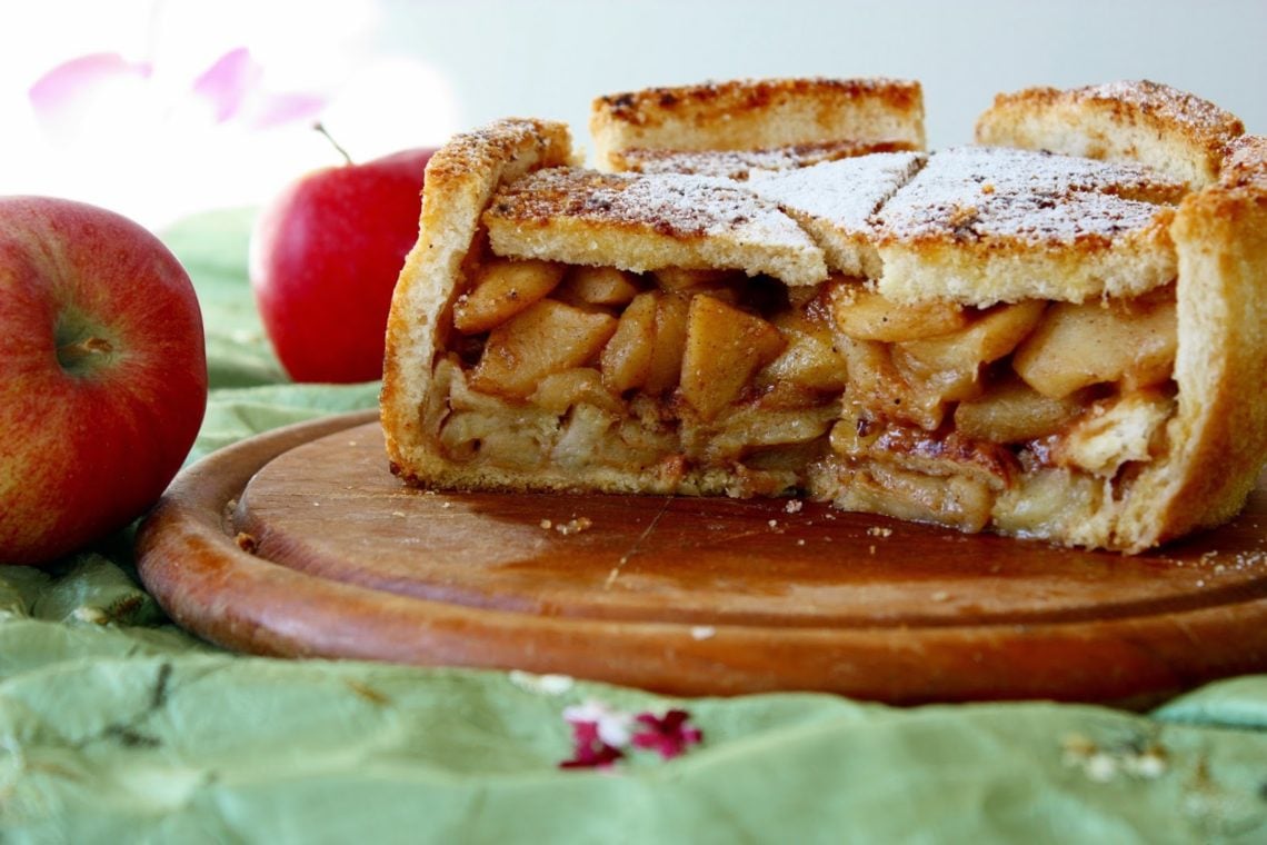 Apple Charlotte with Salted Butter
