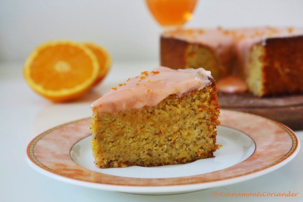 mandel orangen kuchen