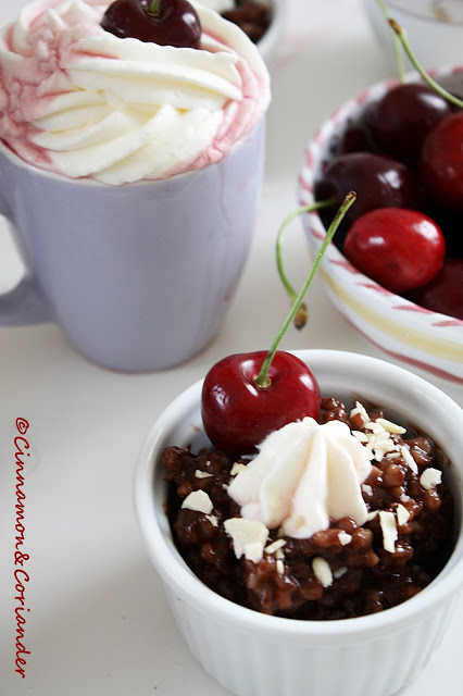 Black Forest Rice Pudding 