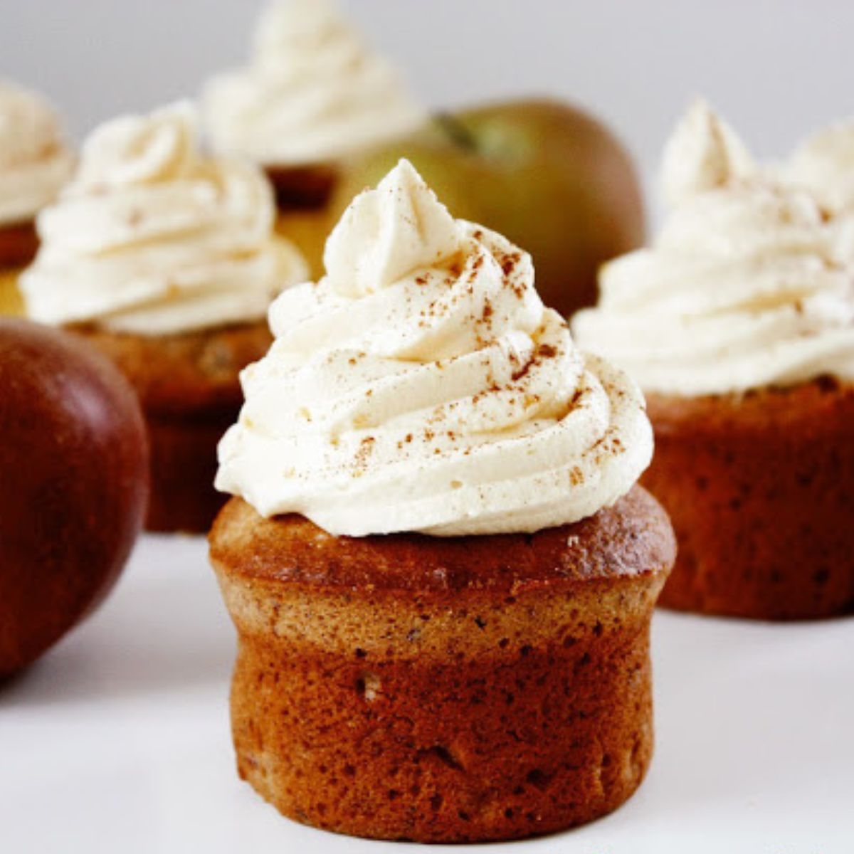 Apple Strudel Cupcakes with German Cinnamon Buttercream Cinnamon
