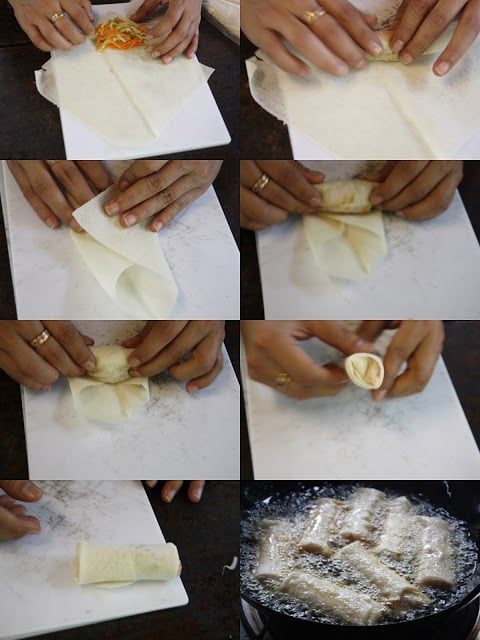 Tutorial Frühlingsrolle selber machen