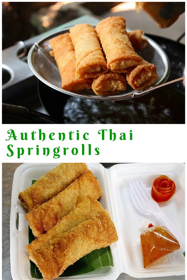 Recipe for authentic Thai Spring Rolls 