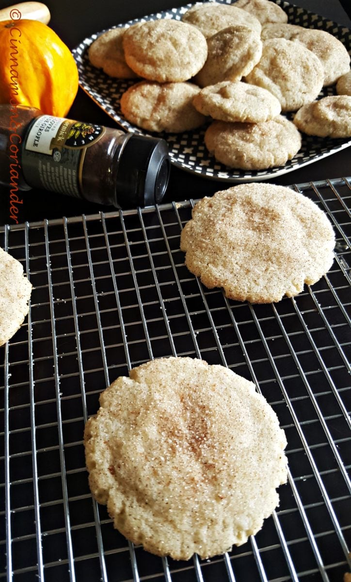 chai spiced snickerdoodles