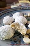 white chocolate macadamia snowball cookies