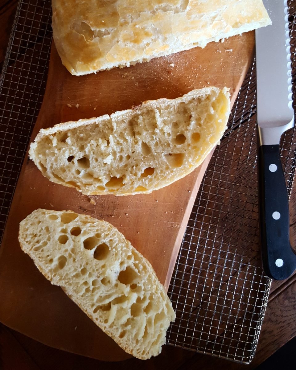 No Knead Bread mit Knusperkruste