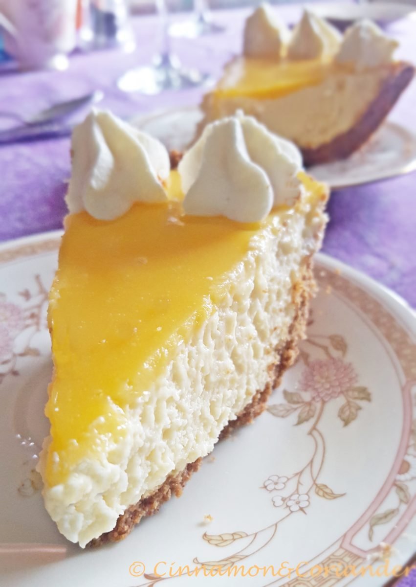 light lemon mousse pie