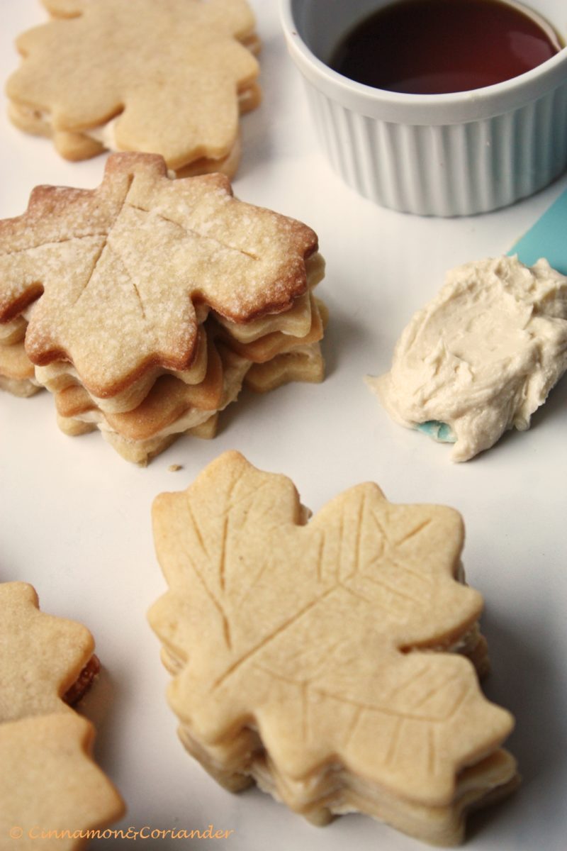 the best maple cream sandwich cookies recipe with maple buttercream 