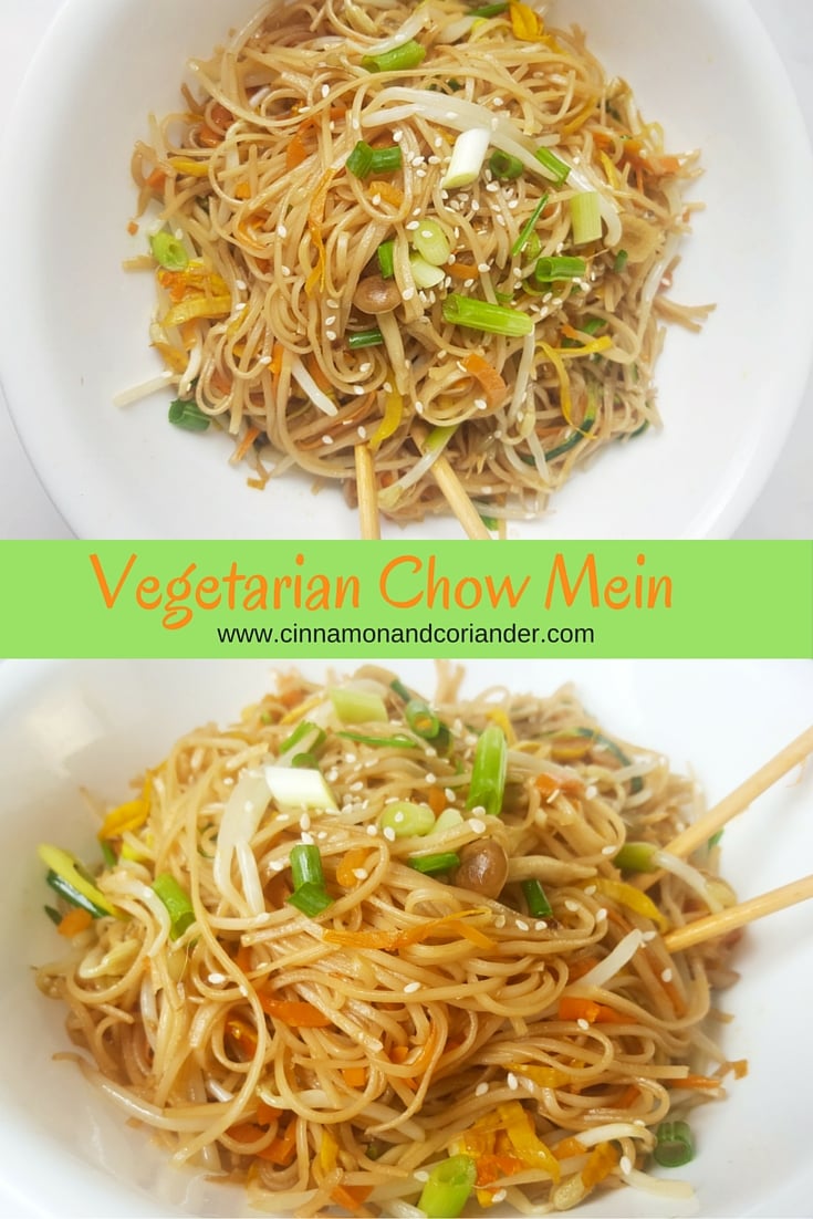 Authentic Vegetarian Chow Mein Recipe 