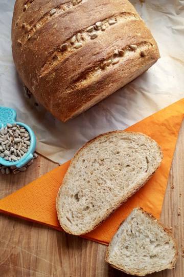 bestes Sonnenblumenkern Brot - ein schnelles und einfaches Rezept