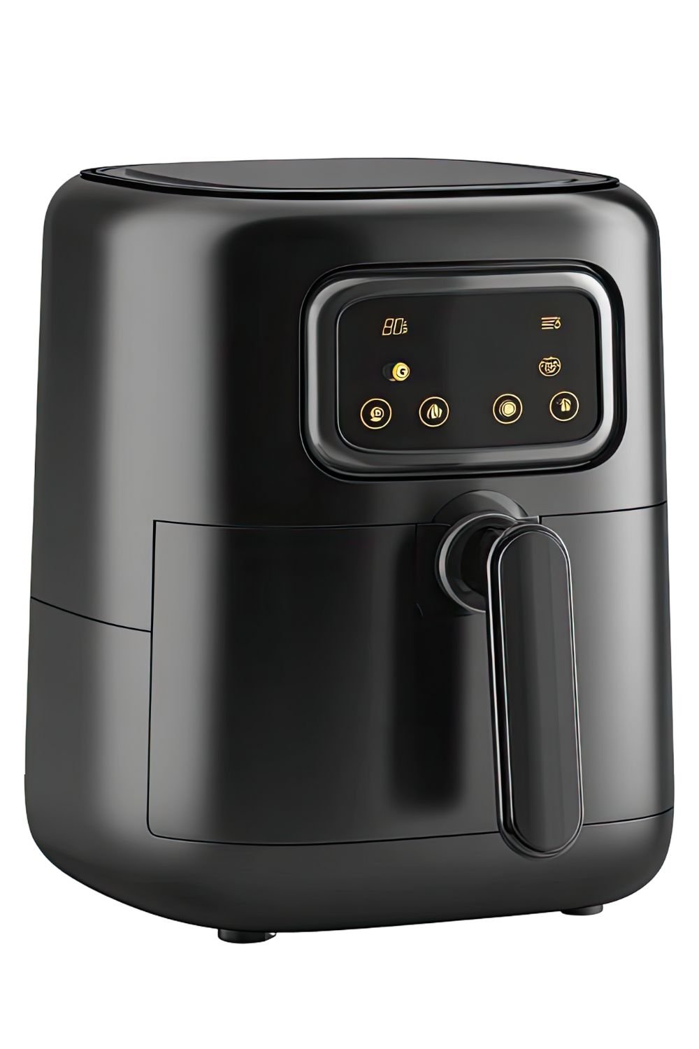 ein schwarzer air fryer
