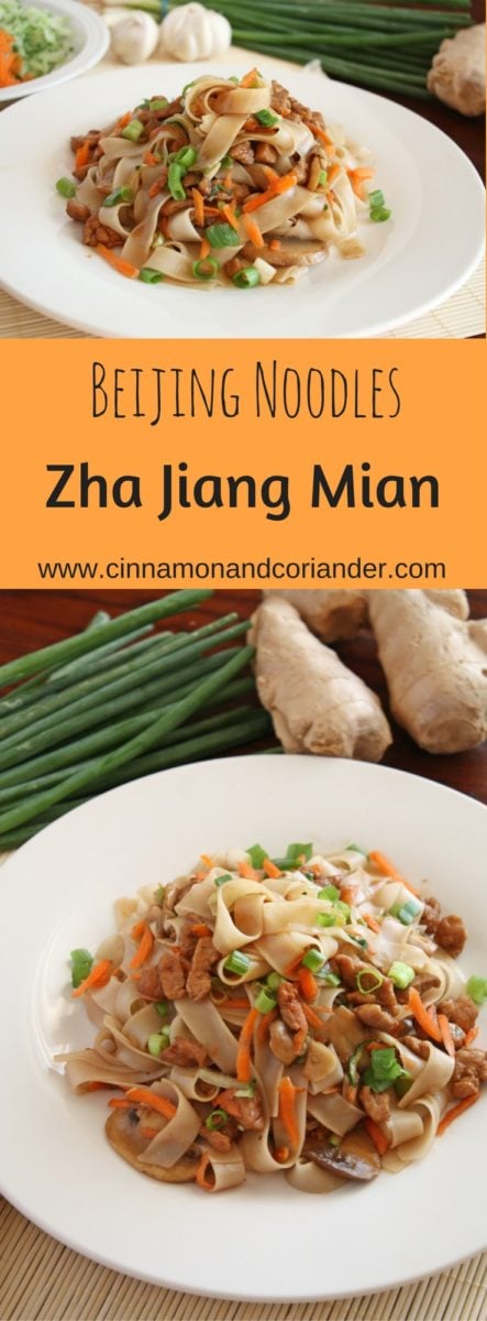 Beijing Noodles Zha Jiang Mian