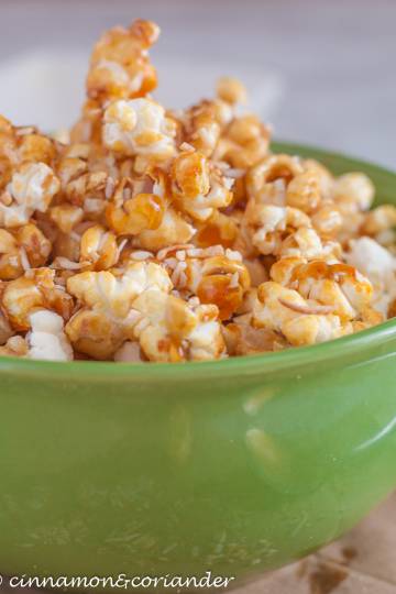 Coconut Caramel Popcorn Recipe Vegan