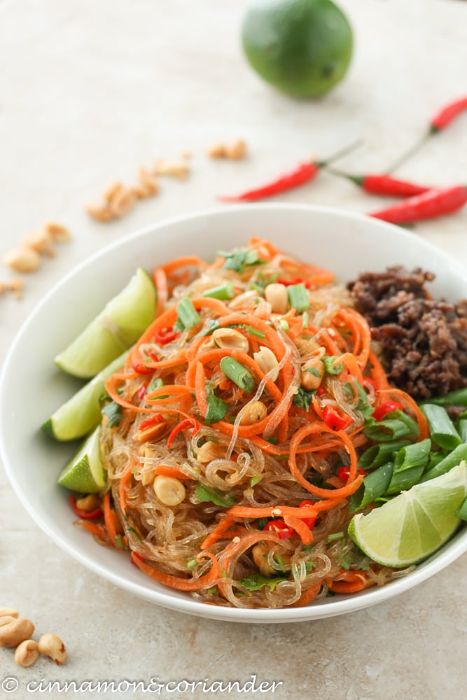 Healthy Thai Glass Noodle Salad Yum Woon Sen,How To Make A Strawberry Mojito