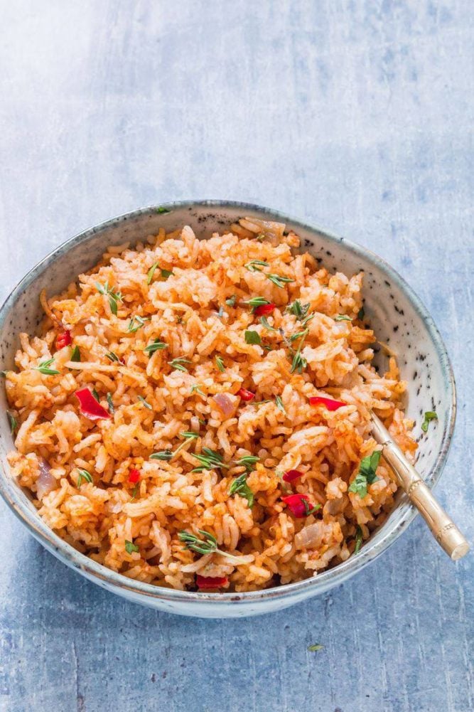 Jollof Rice Recipe from West Africa