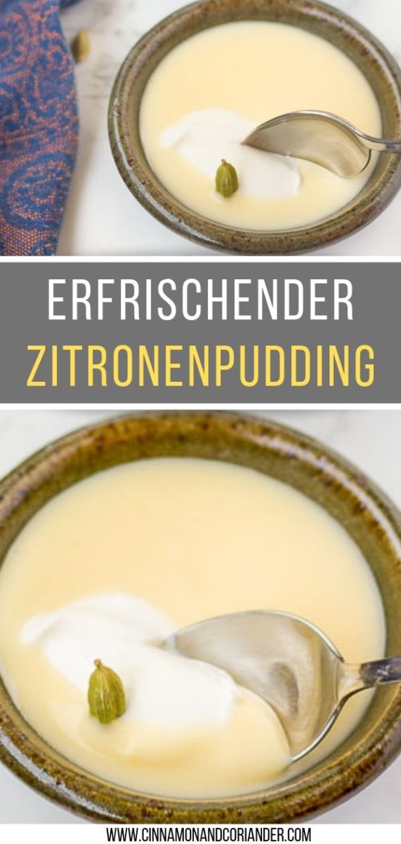 Zitronenpudding Rezept Pin