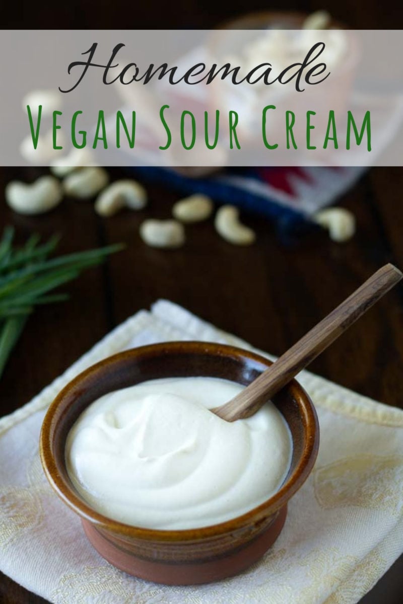 Easy Vegan Sour Cream Recipe