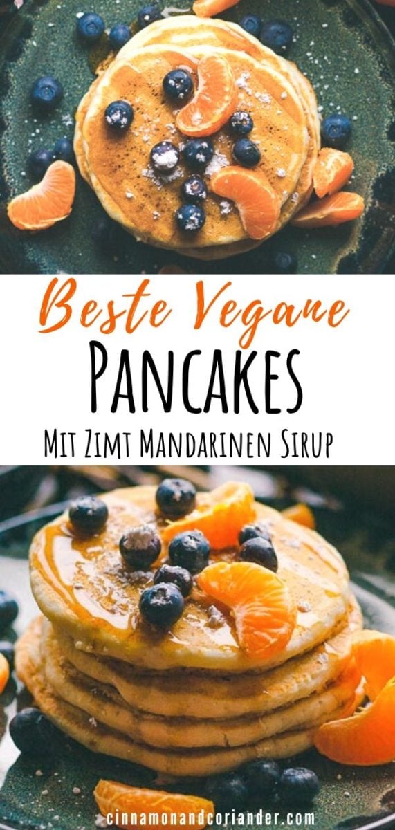 vegane pancakes ohne Milch ohne Ei