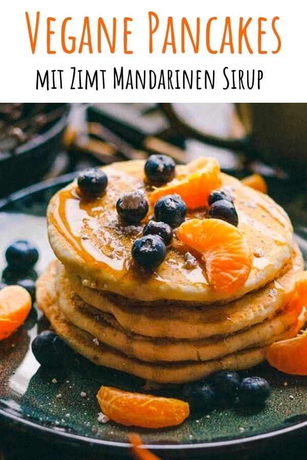 Vegane Pancakes Einfache Vegane Pfannkuchen Ohne Milch Ohne Ei