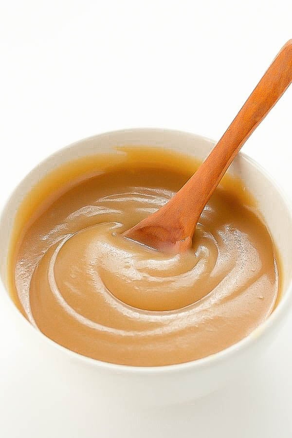 Vegan Salted Tahini Caramel Sauce – 4 Ingredients only
