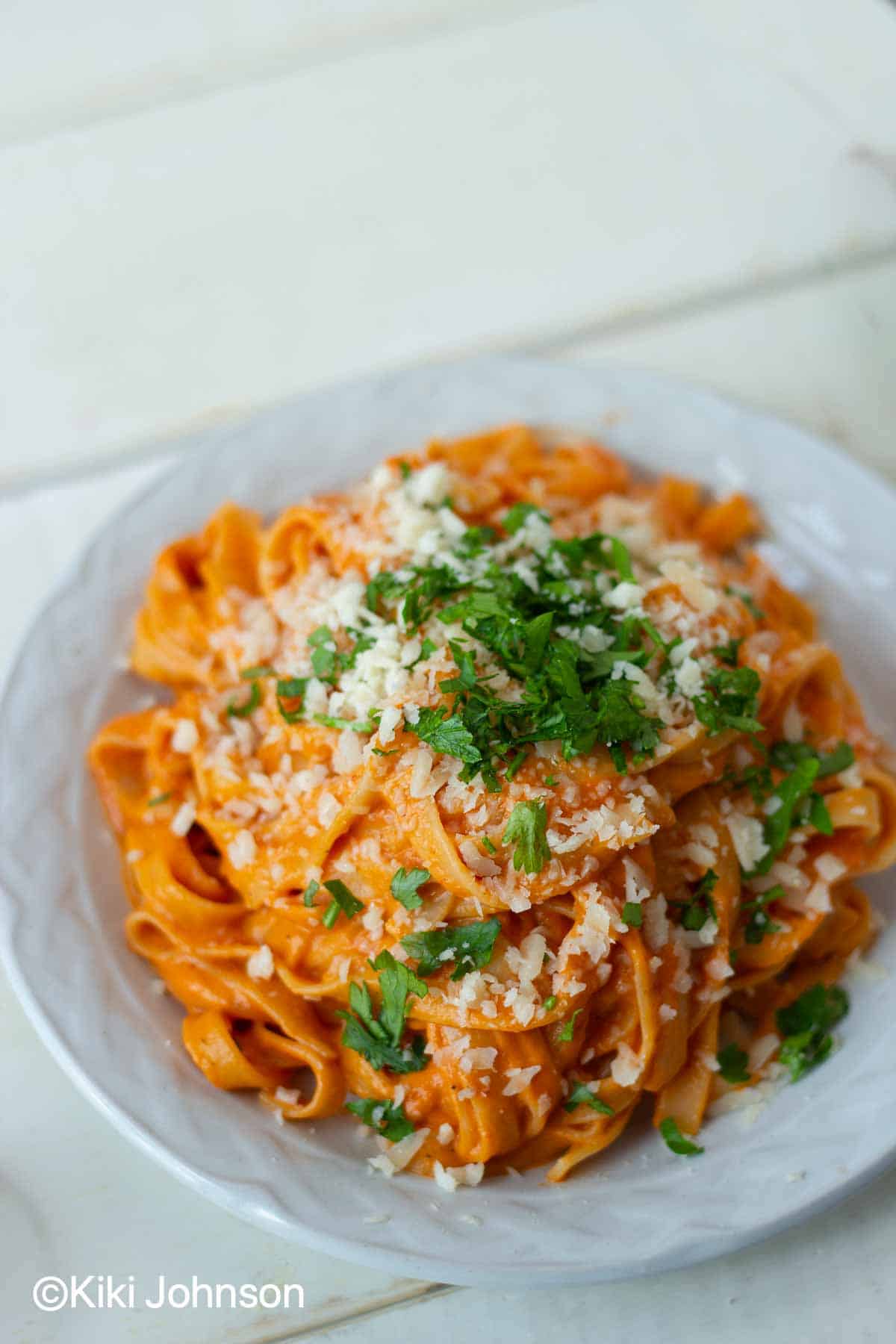 Creamy Paprika Pasta - Cinnamon&Coriander