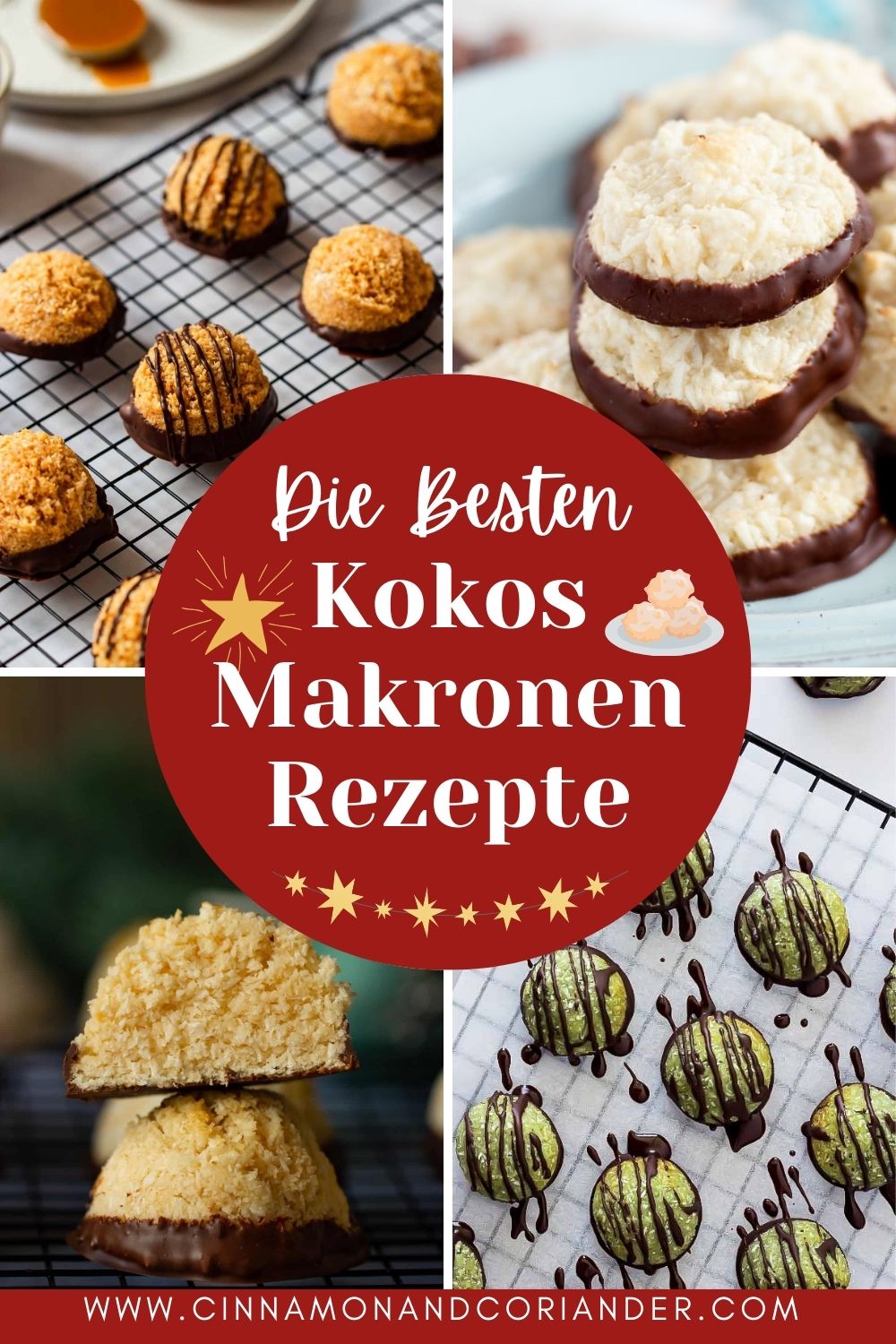 eine Bildergallerie mit den besten Kokosmakronen Rezepten