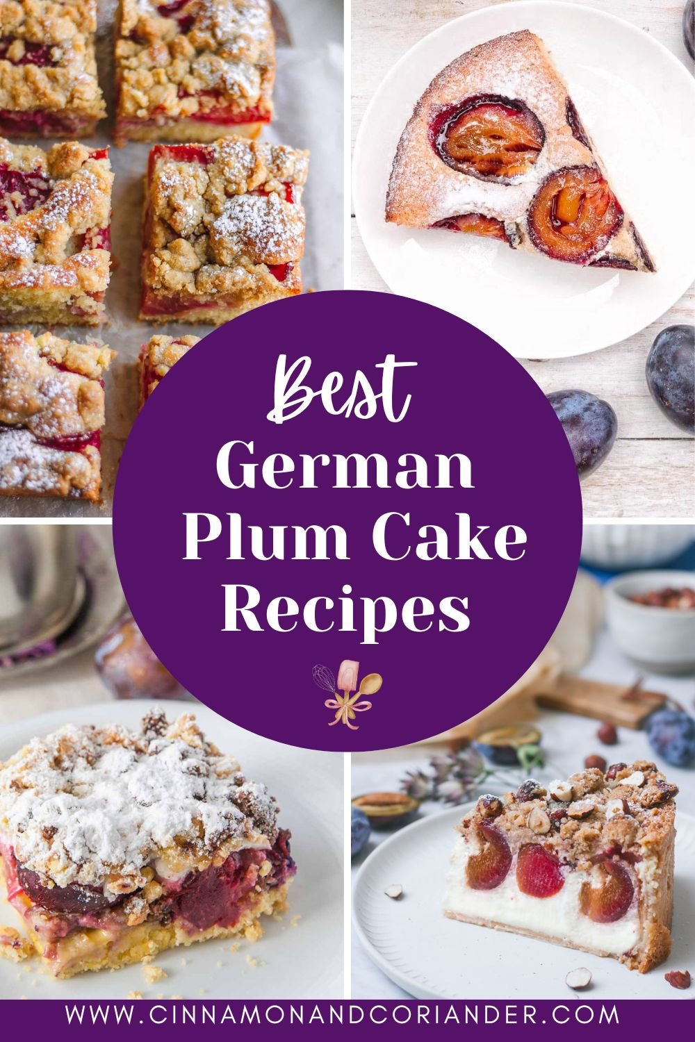 Gallery of the best German plum cake recipes 