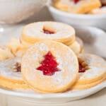 glühwein plätzchen mit glühwein gelee gefüllt